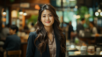 The Joyful Smile of an Asian Business Trailblazer