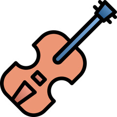 Violin vector design .svg