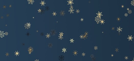 Fototapeta na wymiar XMAS Stars - Festive christmas card. Isolated illustration white background. -