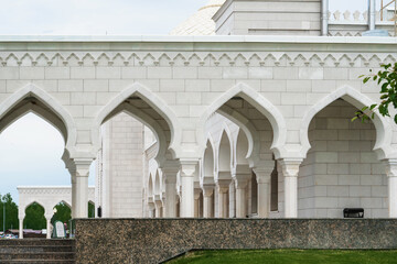 Obraz premium Fragments of the architecture of the White Mosque
