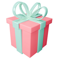 3d color gift box