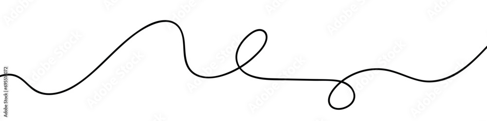 Poster seamless wavy line pattern with curvy abstract squiggles in a psychedelic wiggle design. flat vector