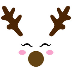Reindeer Face