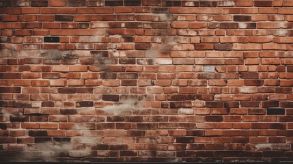 Obraz premium REALISTIC BRICK WALL TEXTURE BACKGROUND