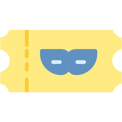 ticket vector design .svg