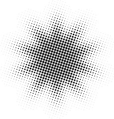 Obraz premium Halftone Star – Large Dots