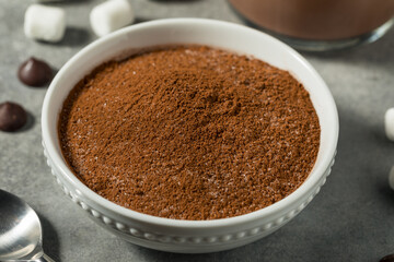 Dry Organic Hot Cocoa Chocolate Powder Mix