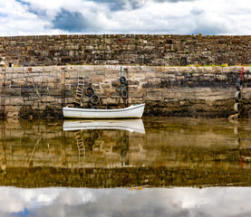 Boat in Mullaghmore harbour