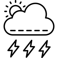 Lightning Weather Icon