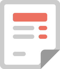 Agreements flat finance icon. vector illustration.