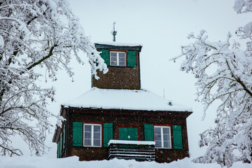 Reichenau, Hochwarth im Schnee