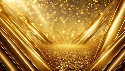 gold background for premium products