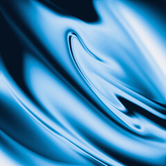 Beautiful color gradient background with blur, blue liquid