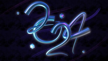 Typography Brilliance: 3D Letters in 2024