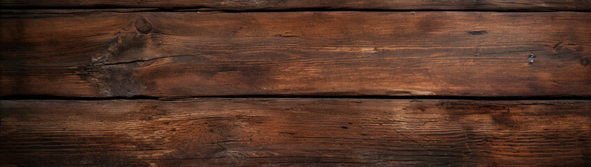 木材の茶色の壁の板パネルのテクスチャの背景画像　timber wood brown wall plank panel texture background　Generative AI	 - obrazy, fototapety, plakaty