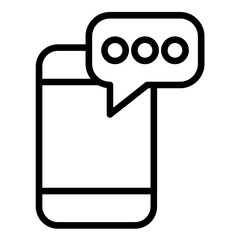 SMS Messaging Icon Style