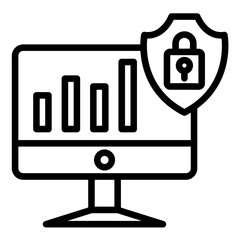 Security Governance Framework Icon Style