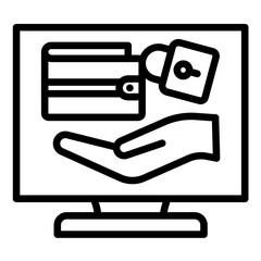 Savings Vault Icon Style