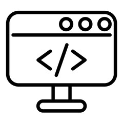 Coding Icon Style