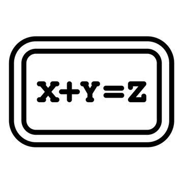 Algebra Icon Style