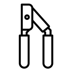Can opener Icon Style