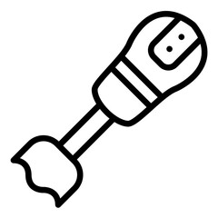 Hand blender Icon Style