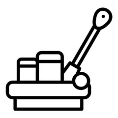 Floor buffer Icon Style