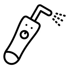 Water flosser Icon Style