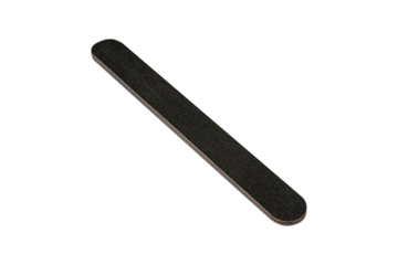 Black file is isolated on transparent background.