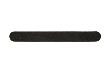 Black file is isolated on transparent background.