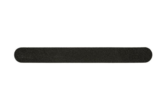 Black file is isolated on transparent background.