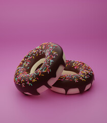 donut with sprinkles