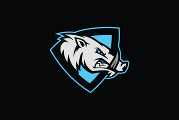 Hog sports mascot designs logo