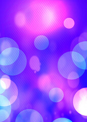Purple bokeh background for seasonal, holidays, celebrations and all design works