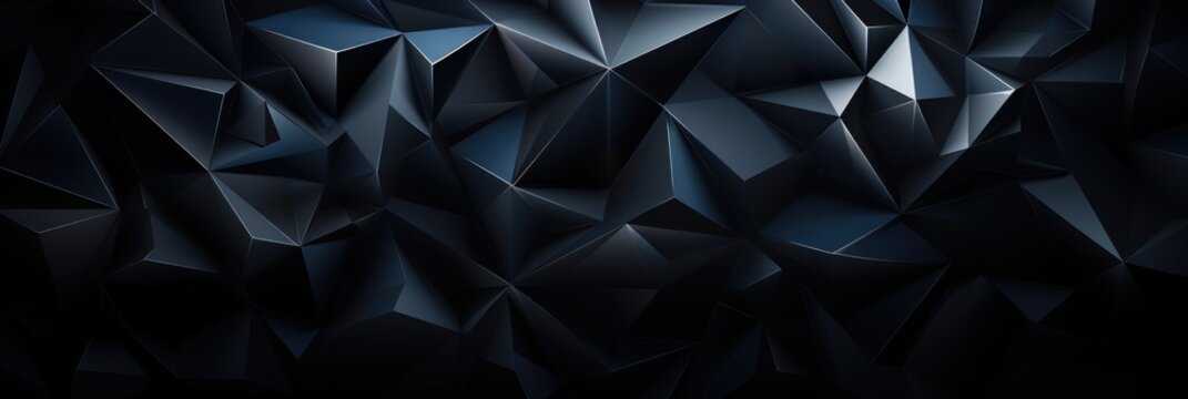multicolor geometrical triangular banner background wallpaper with gradient