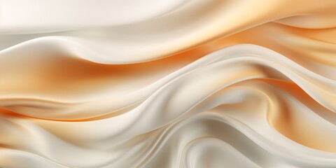 Obraz premium Soft and Wrinkled Fabric Generative AI