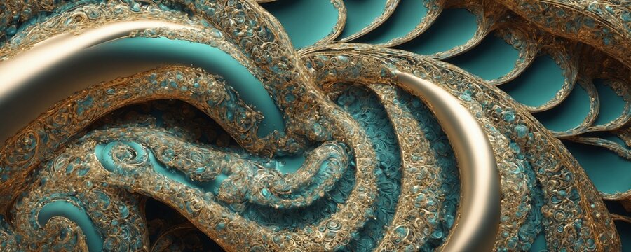 a computer generated image of a spiral pattern