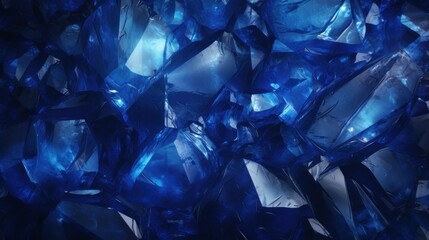  a close up of a bunch of blue glass cubes on a black background that looks like something out of a sci - fi movie or sci - fi film. - obrazy, fototapety, plakaty