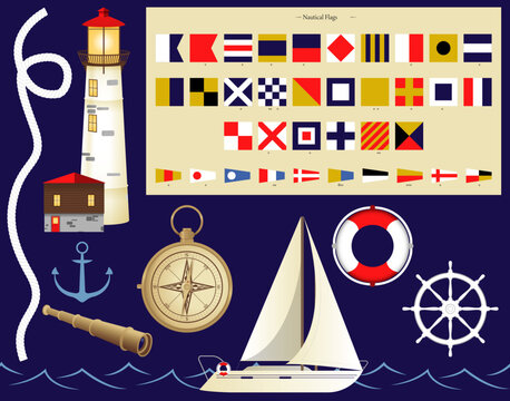 Nautical Vector Design Set