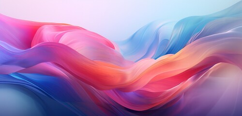 A conceptual abstract background exploring the essence of existence portrayed through ethereal gradients and transcendent colors in  format.