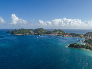 Guadeloupe - Les Saintes - Terre-de-Haut is the largest of the eight small islands that make up Les Saintes and feels like a slice of southern France transported to the Caribbean