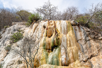 cascada en hierve el agua - Oaxaca mexico
