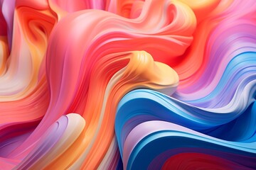 An abstract conceptual background exploring the duality of chaos and order, showcased in a symphony of swirling patterns and contrasting colors.