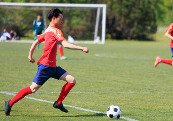 Obraz premium サッカー フットボール