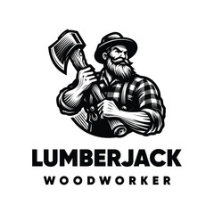 logo vector of lumberjack