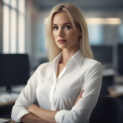 portrait of a businesswoman