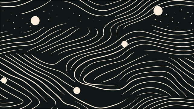 Abstract background. Vector. Seamless stylized sea pattern. Abstract seamless patterns. Contour map background.