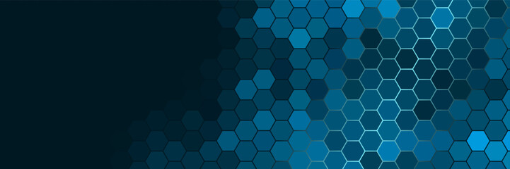 abstract blue elegant geometric background