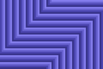 Blue lines turning at right angles design