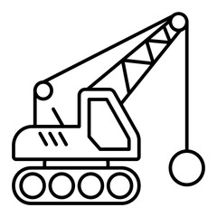 crane vehicle icon